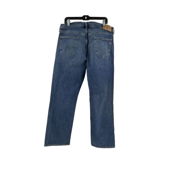 Vintage Levi Strauss Signature Relaxed Fit 5 Pocket Denim Jeans Straight 34X32 - Picture 4 of 15